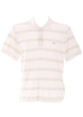 Adidas stripe polo shirt