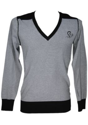 Gstar track V stripe knit