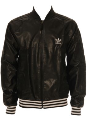 Adidas Leather Bomber