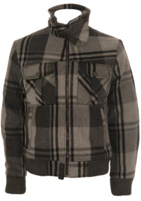 Firetrap Melton Bomber Jacket