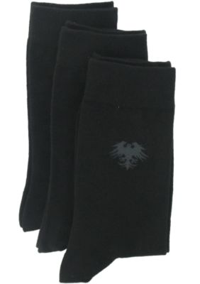Soviet 3 pack Plain Solid Socks