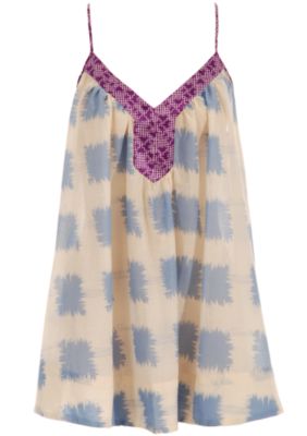 French Connection Patchwork Print Top
