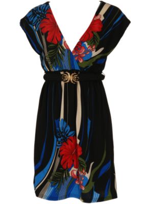   Yumi Amyrilis Flower Belt Dress  - USC, UK's No.1 Branded Fashion Retailer