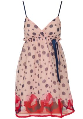   Traffic People Dew Drops Babydoll Dress  - USC, UK's No.1 Branded Fashion Retailer