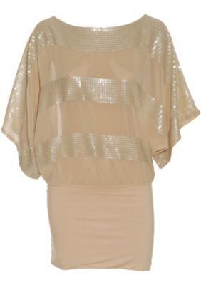 TFNC Sequin Stripe Dress