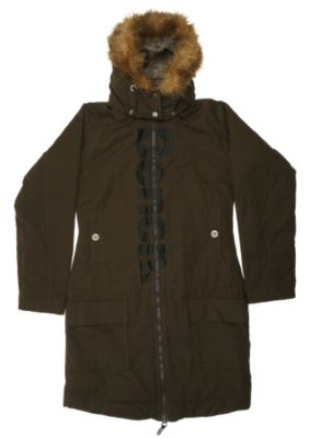 Bench Musher logo funnel neck parka