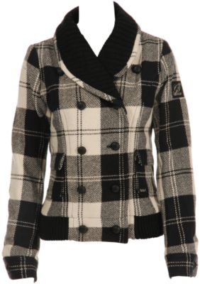 Gio Goi Lomax Check Bomber Jacket