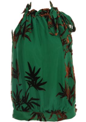 Traffic People Silk Tie Top - USC, UK's No.1 Branded Fashion Retailer from usc.co.uk
